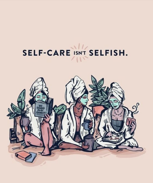 self care isnt selfish poster