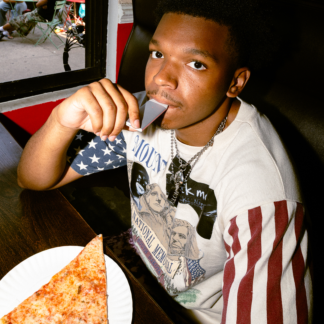 Over dinner